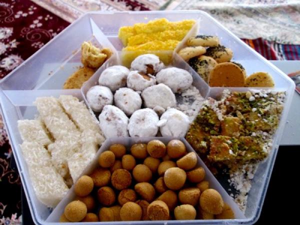 سایت فروش آنلاین انواع شیرینی چهار لوز حاج خلیفه